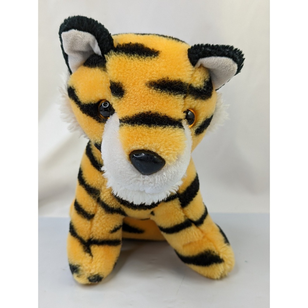 Ringling Bros Circus Tiger Plush 8 Inch Vintage Stuffed Animal Toy